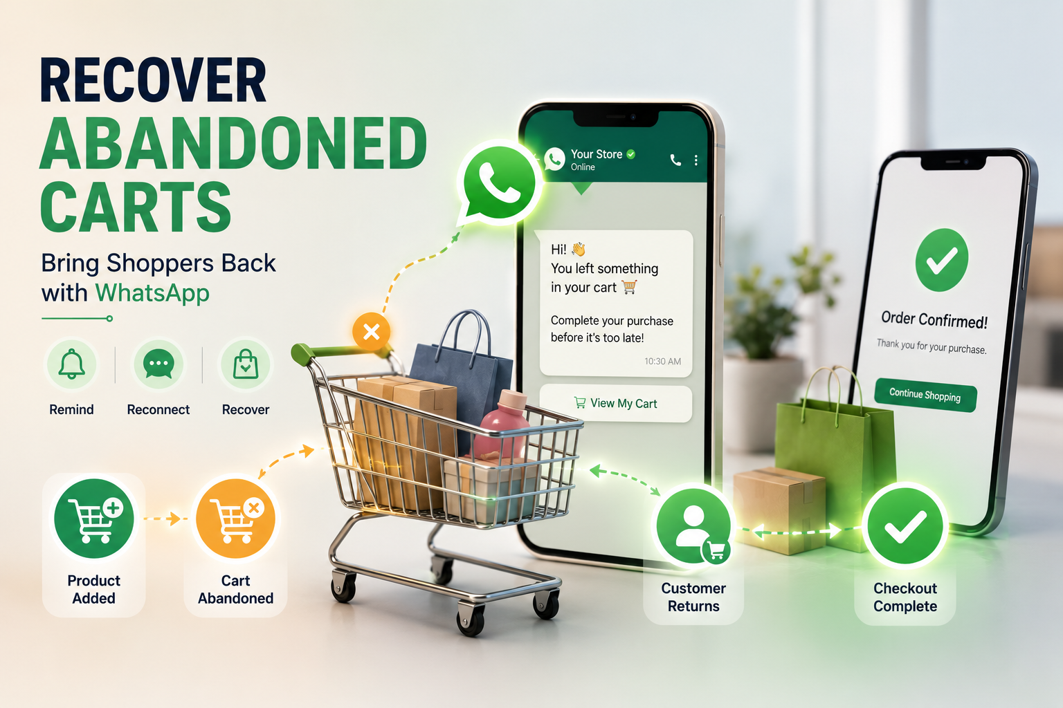 How to Recover Abandoned Carts Using WhatsApp