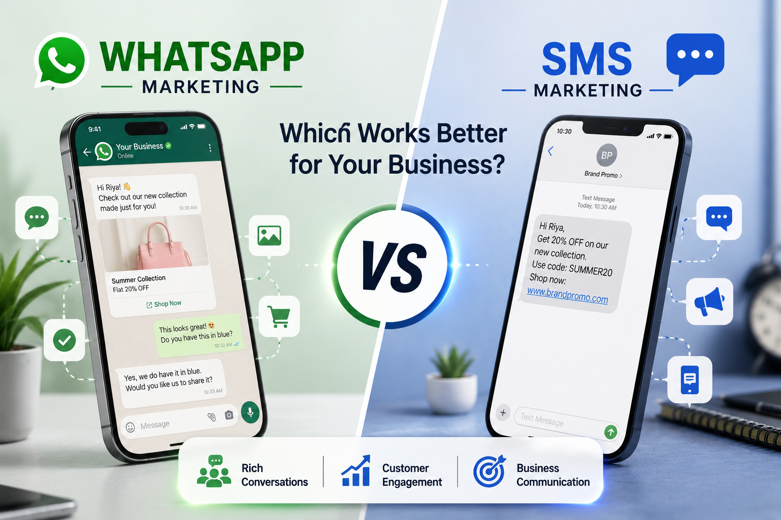 WhatsApp Marketing vs SMS Marketing: Which Is Better for Business?