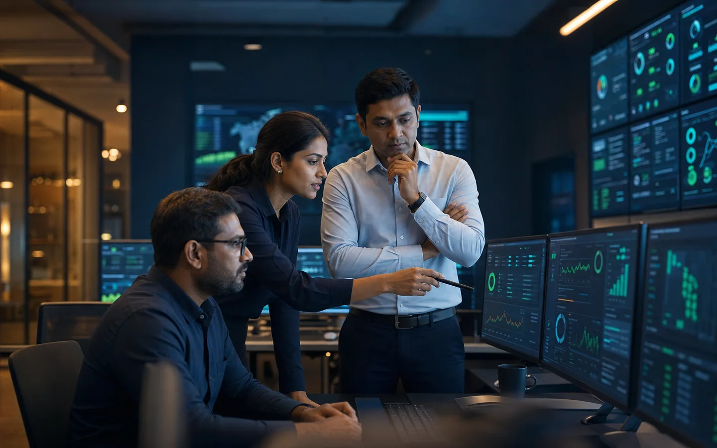 Billing & Security team at work